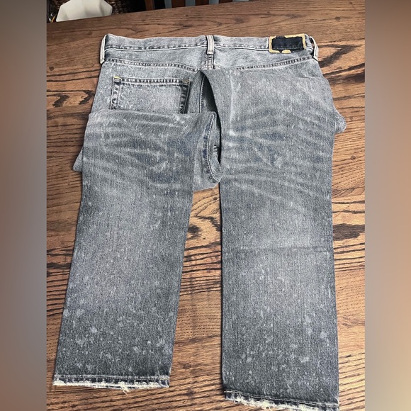 NWT Avery Boyfriend Polo Jeans w/ Lots of Stitching Patches in Pristine Shape!! - Picture 12 of 12